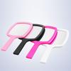 Trendy French-Style Luxury Handheld Makeup Mirror with Round Corners