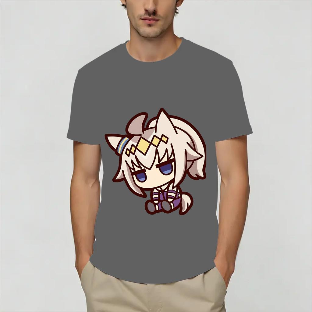 Uma Musume Oguri Cap 100 Cotton TShirt For Unisex Summer Y2K Fun T Shirts Fashion Tees Plus Size Dropshipping Clothes