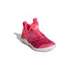 adidas Rapidazen C Cushioning Low Top Kids' Running Shoes Pink White Children Aged 3 7 Years Old EE9325