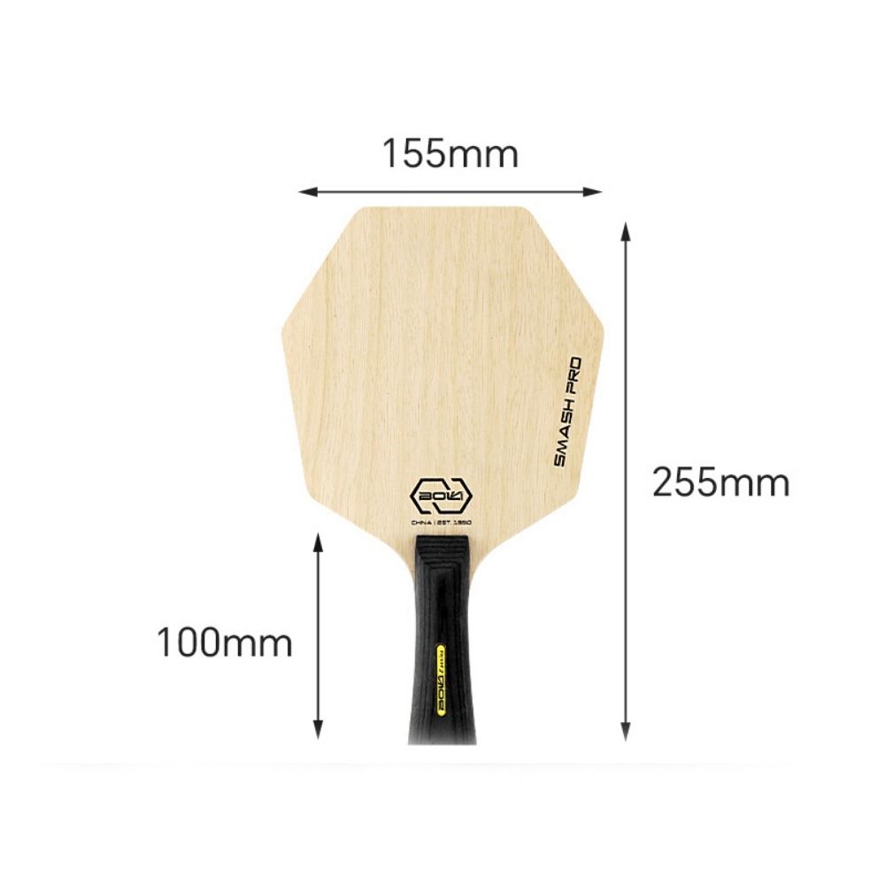 Racchetta da Ping Pong a 5 Strati Legno Puro Base da Ping Pong Nuova Racchetta da Ping Pong
