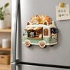Simulation Cat Fridge Magnet 3D Relief 3D Refrigerator Stickers  Home Decor