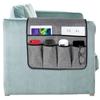 Sofa Armrest Organizer with 6 Pockets Soft Armchair Storage Bag Non-Slip Couch Armrest Pouch Stylish Sofa Armrest Caddy for
