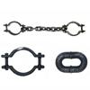 1 Set Halloween Prisoner Costume Chain Props Death Chain Decoration Accessories Cosplay Props Halloween Masquerade Party Supply