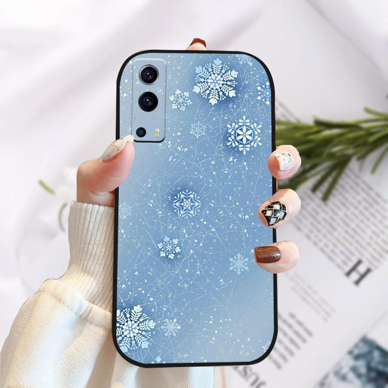 For Vivo Y72 Y52 5G Case Cover Stylish Painted Silicone Soft TPU Phone Protective Shell For Vivo Y 72 52 5G Shockproof Bumper