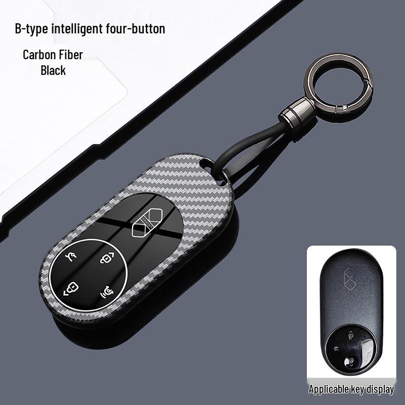 LUXEED Zhijie R7 Key Case for Model S7 & V9, NFC Card Holder & Car Protective Shell