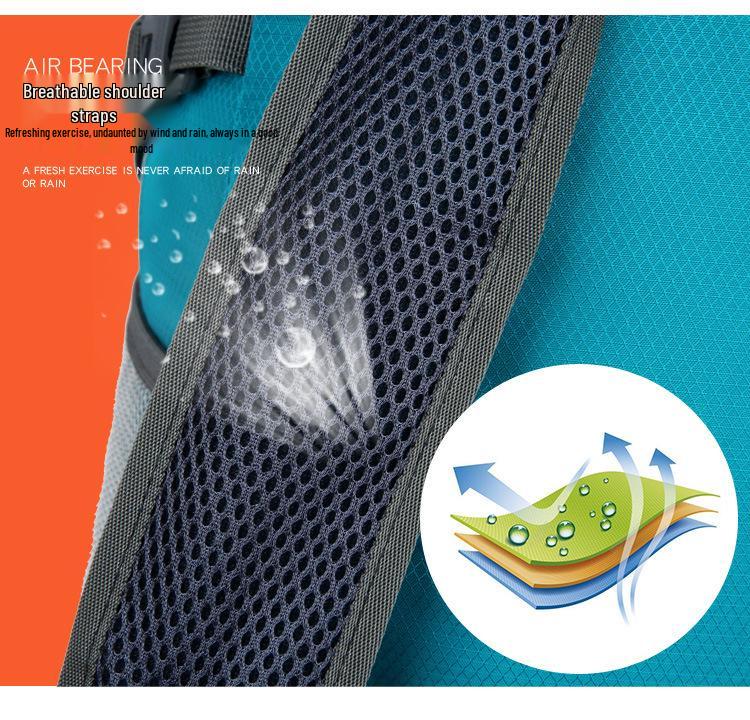 Warnerheim Waterproof Folding Backpack: Large Capacity, Lightweight, Portable Outdoor Travel Bag