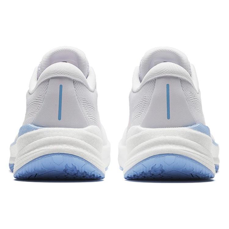New Anta Anti Slip And Wear Resistant Lightweight Low Top Running Shoes Women's Blue Pink 122335585-1