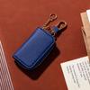 Estuche Bloqueador RFID para Llave de Coche Bolsillo Antirrobo Bolsa Bloqueadora sin Llave Cubierta Protectora de Llave de Cuero PU Faraday