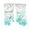 Waterproof Household Cleaning Gloves Long Cuff Thick Textured Dishwashing Gloves Multi-Functional TPR Cleaning Gloves