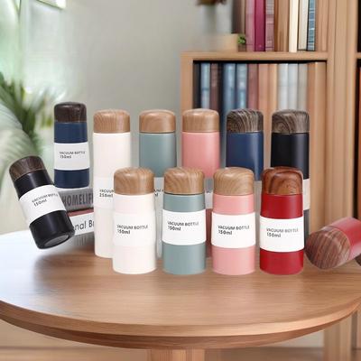 Japanese Style Simple Student Cute Harajuku Style Cup Portable Thermos Cup Female Mini Small Capacity Ins Wind Handy Cup