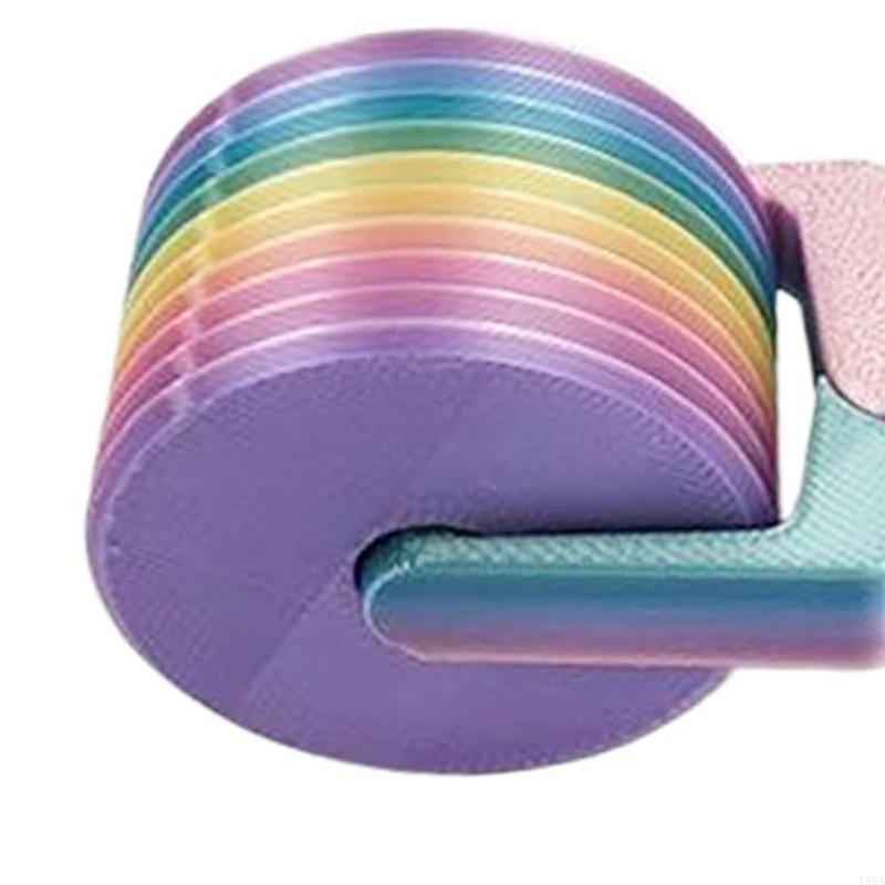 (2 Pieces)Art Roller - Essential Craft Tool for  Embroidery, Easy-Grip Hand Roller, Detachable  Painting Tool