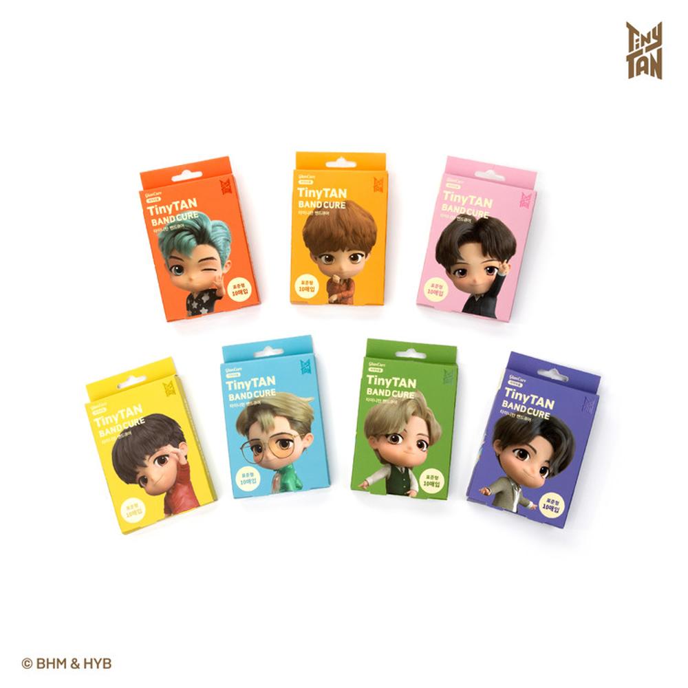 BTS-TinyTAN Disposable Bands 10pcs Pack_Dynamite 7-Type Set