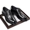 Fashion Hot Sale Man Business Formal Footwear Fashion Wear Casual Shoe Classic Leather Oxford Shoes Crocodile Pattern Men Business Shoes