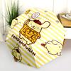 Pompompurin  Pattern, Automatic Folding Umbrella, Portable and Foldable Design, 8 Ribs, a Christmas or Birthday Gift.