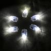 50 Stück LED Ballonlicht mit Schalter Farbwechsel Batteriebetrieben Helle Laterne Docht Party Mini-Lampe für Zuhause