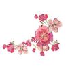 Aufnähbar Blumenstickerei Applikation DIY Applikationsflicken Handgefertigte Kleidernähflicken Luxuriöse Brautkleid Applikationen