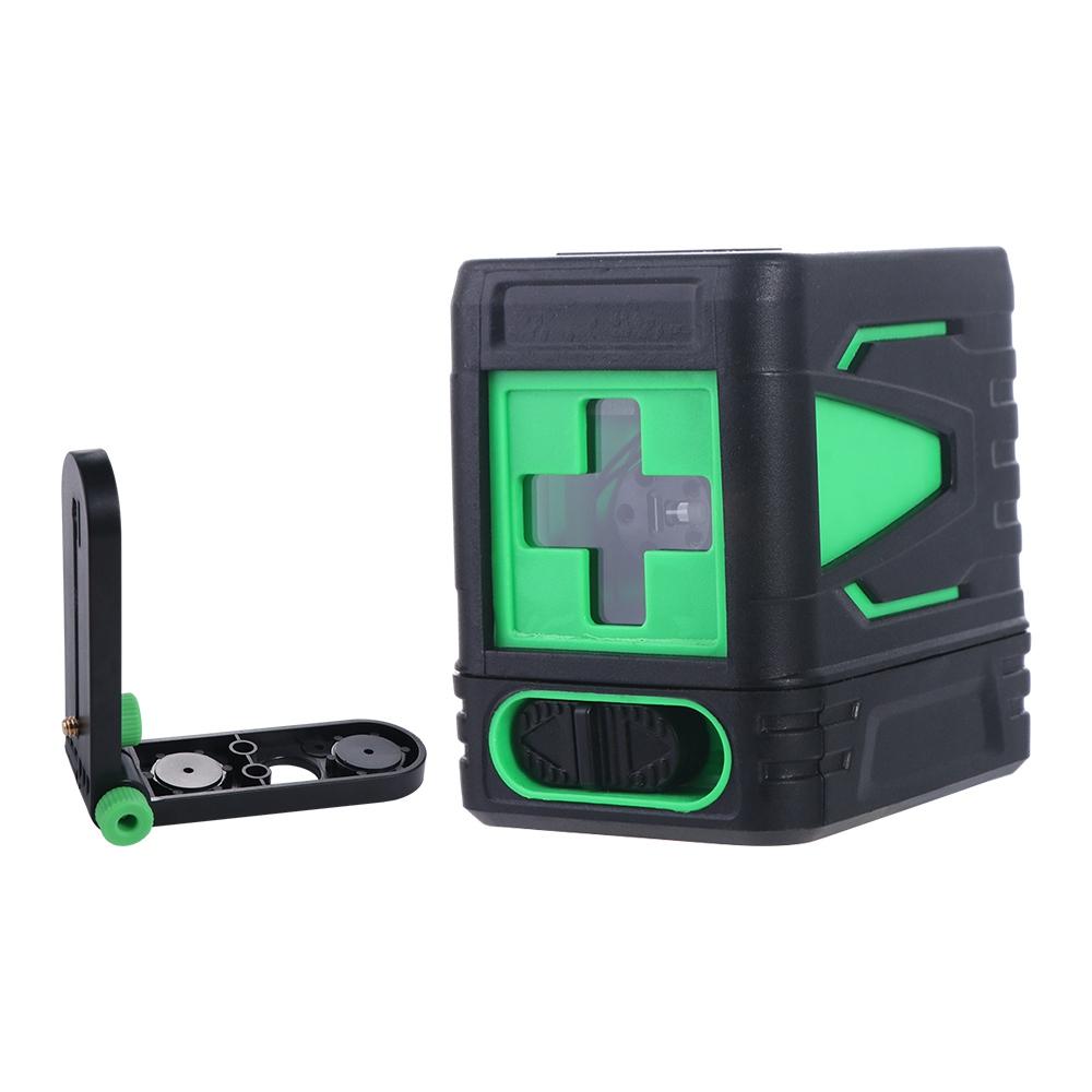 Powerful Light Vertical Laser Level Self Leveling Horizontal Cross Laser Green Beams 2 Lines Construction Tool