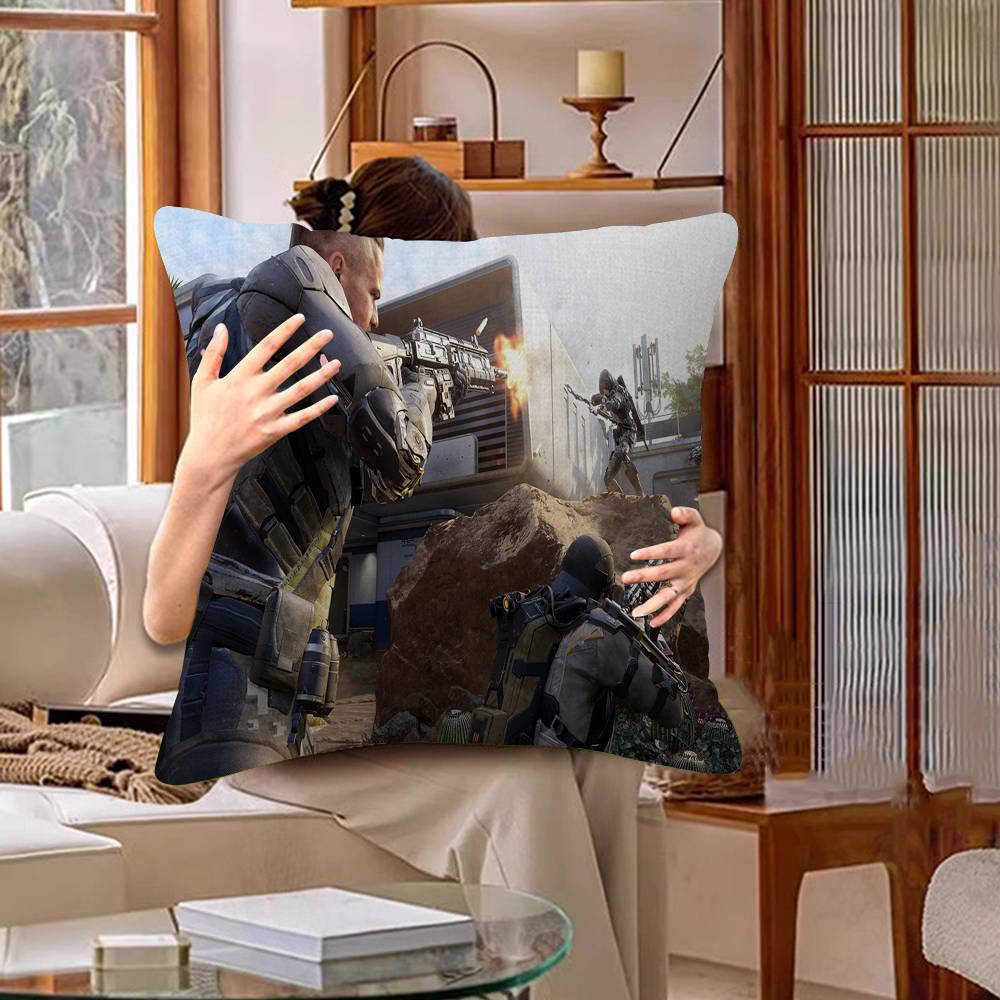 Game C-Call Of D-Duty 45*45cm Cushion Cover Pillow Cover Decor Pillowcase Home Pillowcase For Couch Pillow