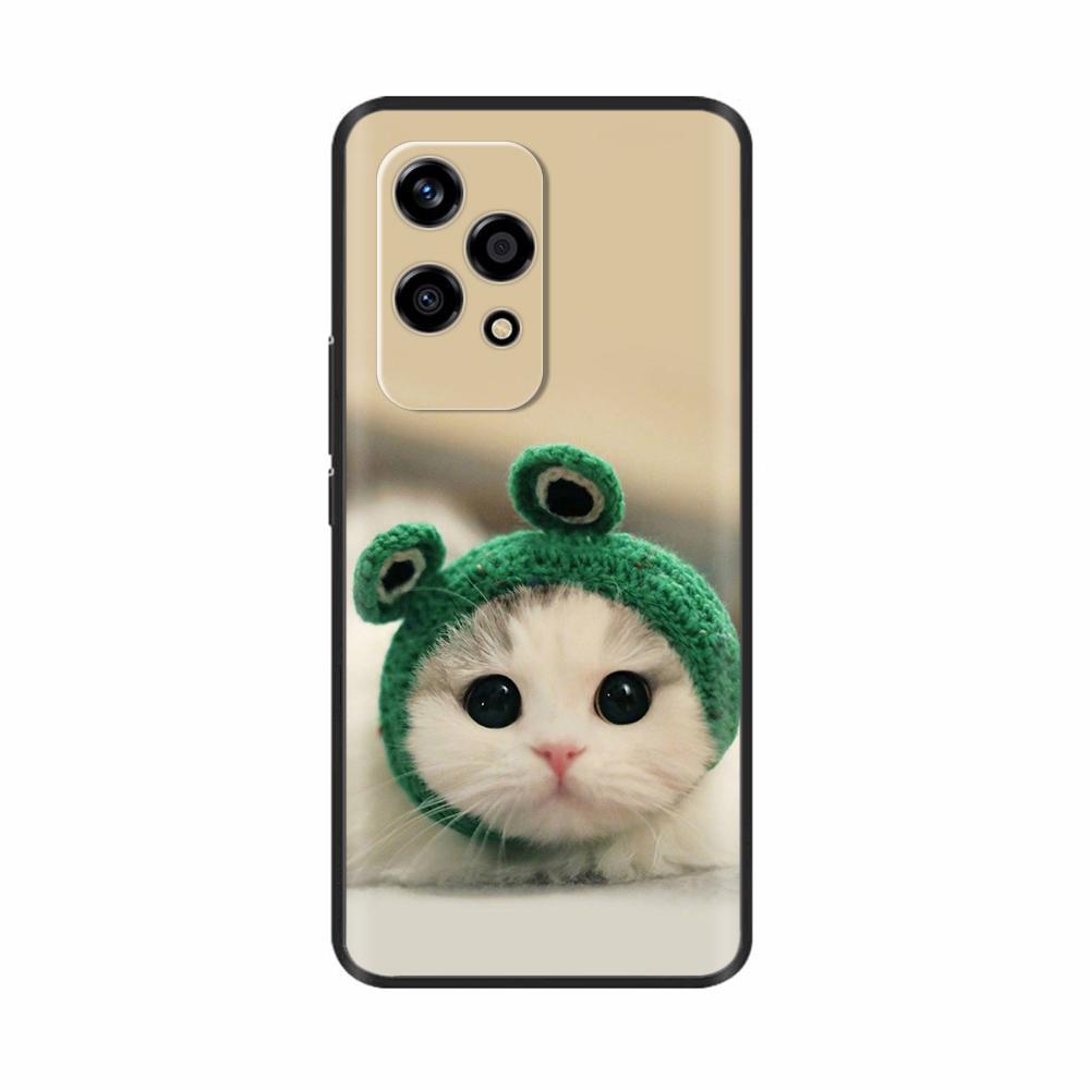 For Honor 200 Lite Case Cute Panda Flower Painted Soft Silicone Phone Cover For Honor 200 Lite 5G Cases For Honor 200Lite Covers