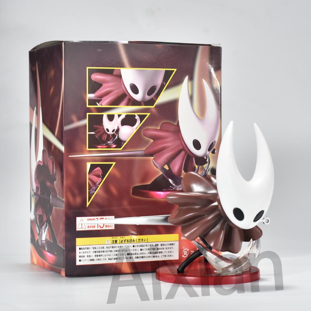 Figurină Hollow Knight Versiune Q Aixlan Hollow Knight 11cm Figurină de Acțiune PVC Anime Cadou de Crăciun Figurină Colecționabilă