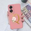 For Oppo Reno 8T 8Z Phone Case Personalized 26 Letter Liquid Silicone Anti Slip Black Cover For OPPO Reno8T 8 Z Lite Coque Funda