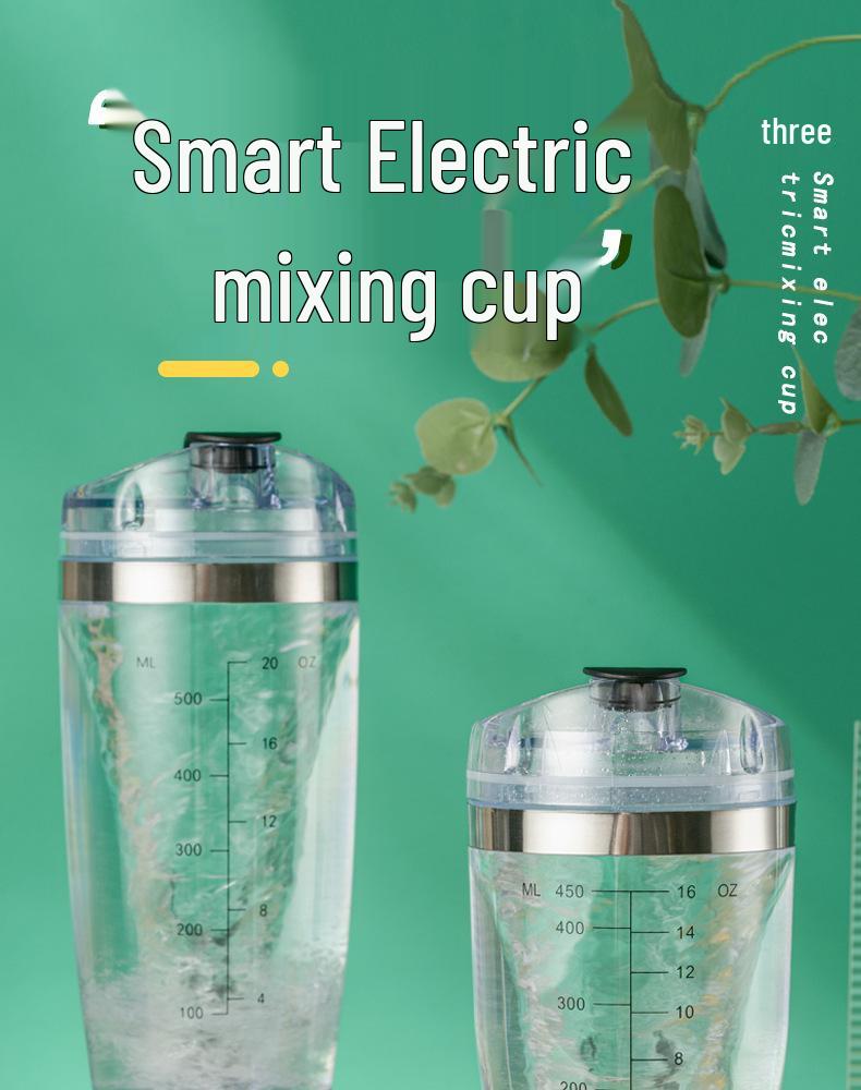 Rechargeable Electric Protein Shaker Cup – Fully Automatic with Custom Logo Options for Fitness Enthusiasts