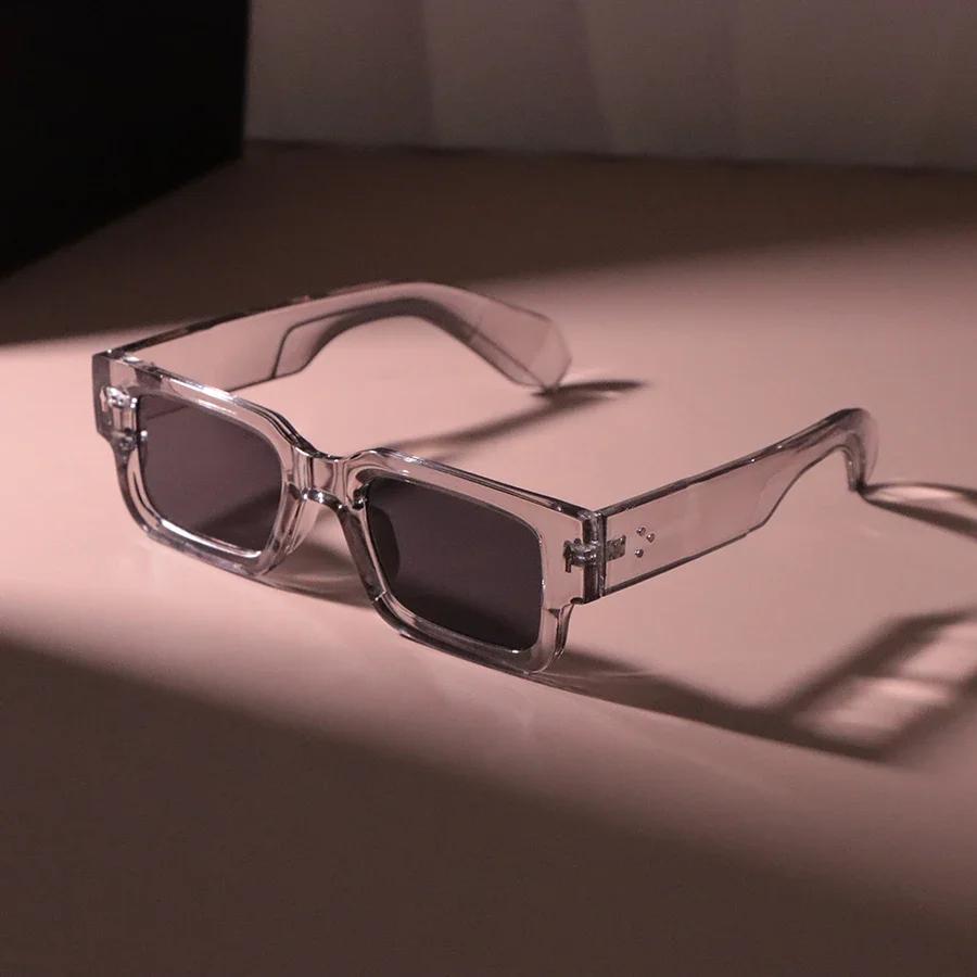 Retro Mode Lässige Sonnenbrille Herren Damen Marken Designer Shades Quadratische Sonnenbrille Männlich Klassisch