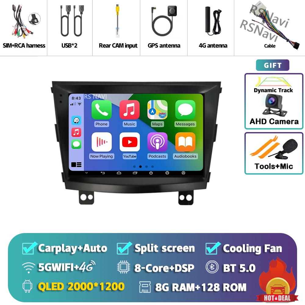 Android 14 For SsangYong Tivolan Tivoli 2014 - 2017 Car Radio Multimedia Video Player Navigation GPS All In One Stereo WIFI DSP