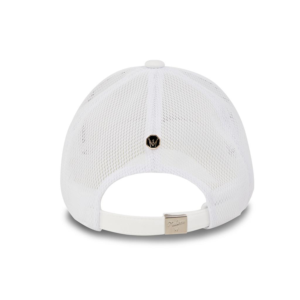 MEASPHERA Flag Patch Trucker Cap White