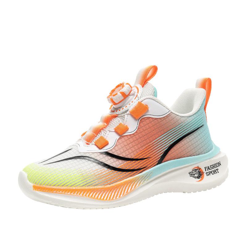 Children's running shoes girls summer new mesh breathable sports shoes medium and large boys wear-resistant non-slip sports classmates