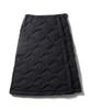Snow Peak Seamless Quilted Down Wrap Skirt Skirt Bottoms Black 2 SK-25AW004 Women's