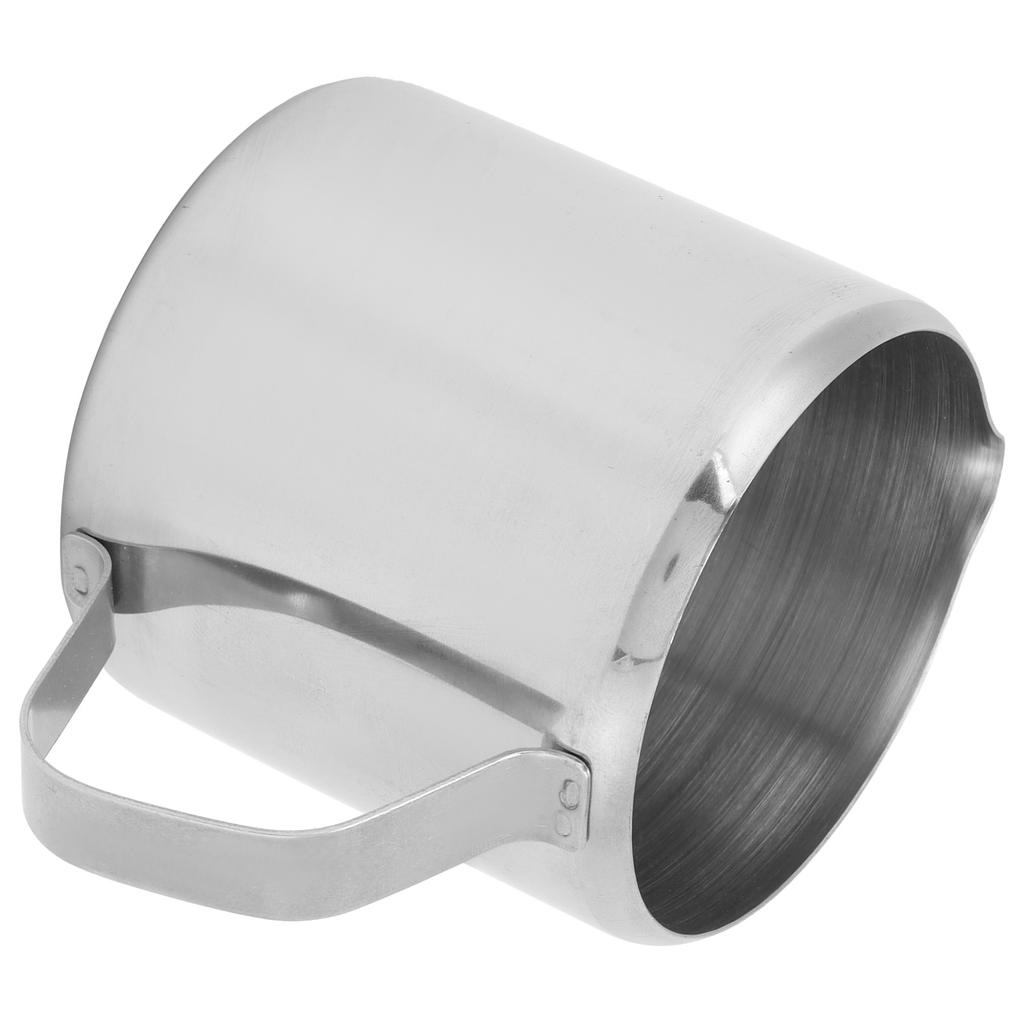 Milk Frothing Pitcher 304 Stainless Steel Straight Body 150ml Food Grade Material Easy To Clean Frothing Cup for