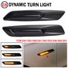 Dynamic Amber 12V LED Side Marker Lights Turn Signal Lamp For BMW 1 3 5 Series F30 E90 E91 E92 E93 E46 E60 E61 Style