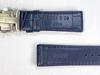 L0H7012J9 SEIKO Presage 20mm Leather Strap with for and others Buckle, Crocodile, Navy, SARX053/ 6R15-03V0