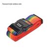 Secure Polypropylene TSA Lock Luggage Strap with Buckle for Cross-Border Travel