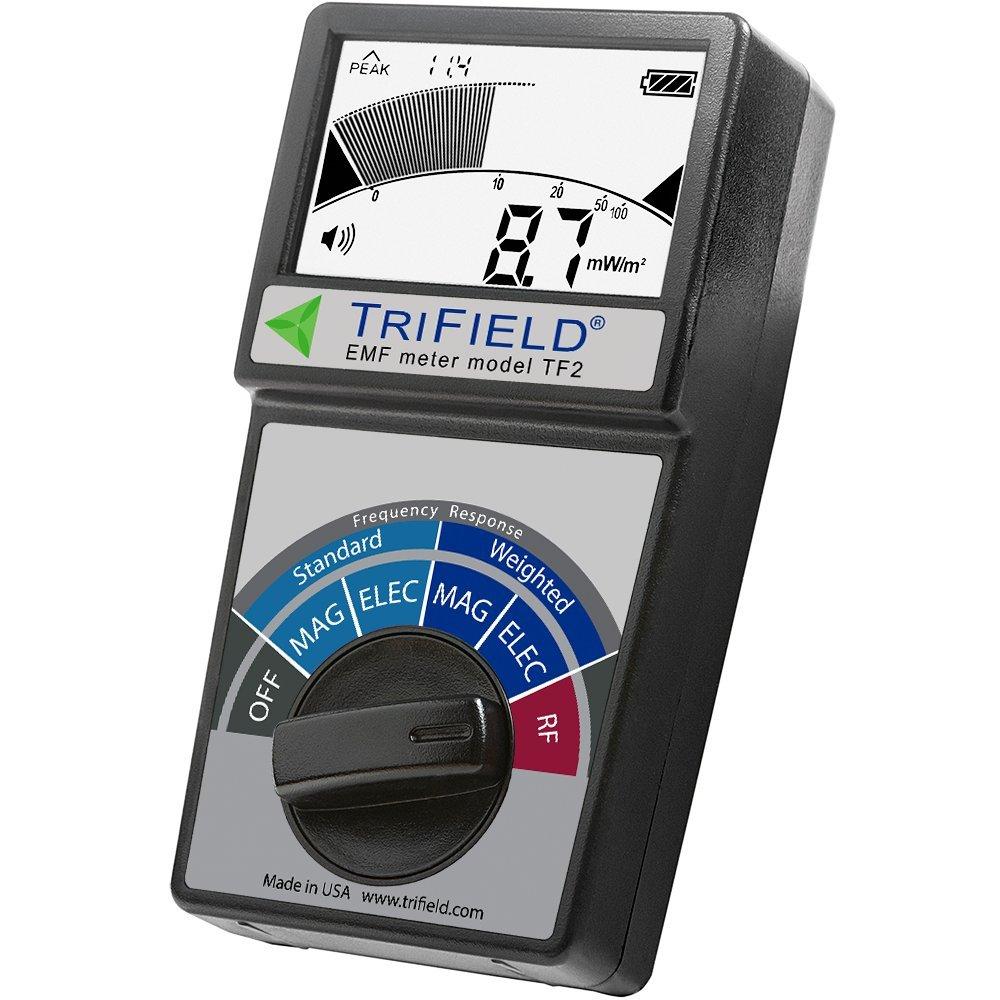

найновіший прилад для вимірювання електромагнітних хвиль Trifield meter TF2 common Trifield Meter рік Гаусс-метр [модель 2018] 50 Гц/60 Гц [1 гарантія]