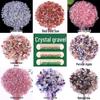 Natural Crystal Crushed Agate Stone (5-7mm) Bonsai Ornament for Children's Landscaping and Potted Plant Decoration