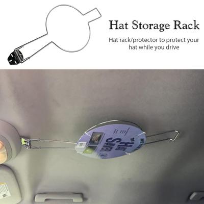 Auto-Montierter Cowboyhut-Halter Multifunktional Mehrzweck-Reisefahrzeug-Gestell Metall-Huthaken Stoßfest LKW Automobilzubehör