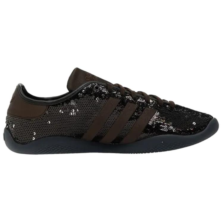 Wales Bonner X Adidas Karintha Brown Sequins Unisex Sneakers Black Core-Black Silver-Metallic JR0259