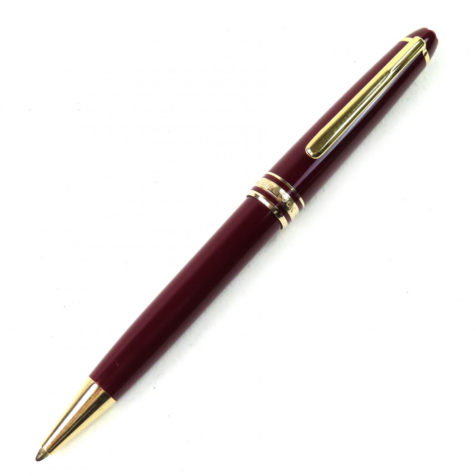 Очень Хорошая Шариковая ручка MONTBLANC Meisterstück Classic White Star Поворотный Механизм Б/У