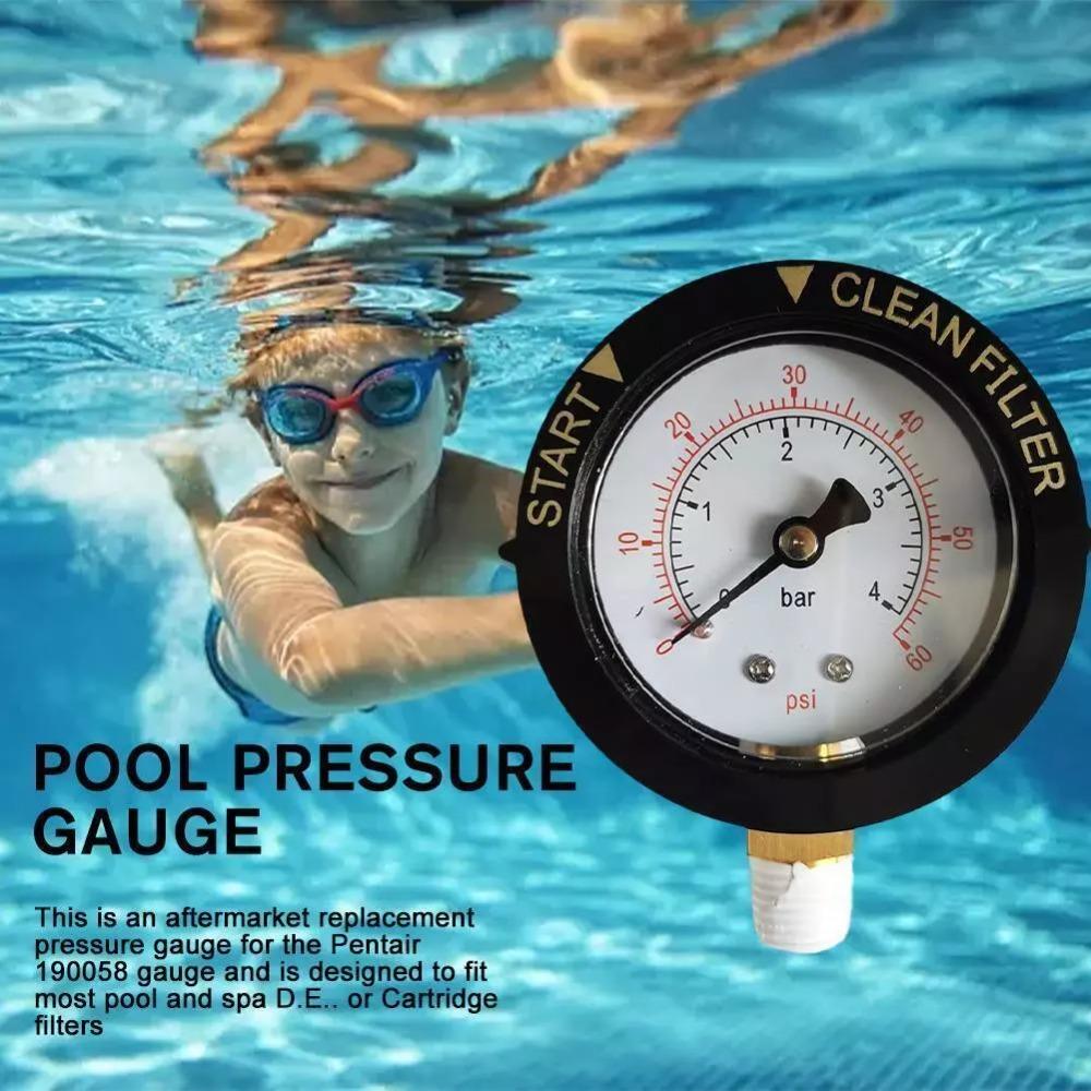 0-60 Psi Pool Filter Pressure Gauge Widely Used Pressure Measuring Instrument