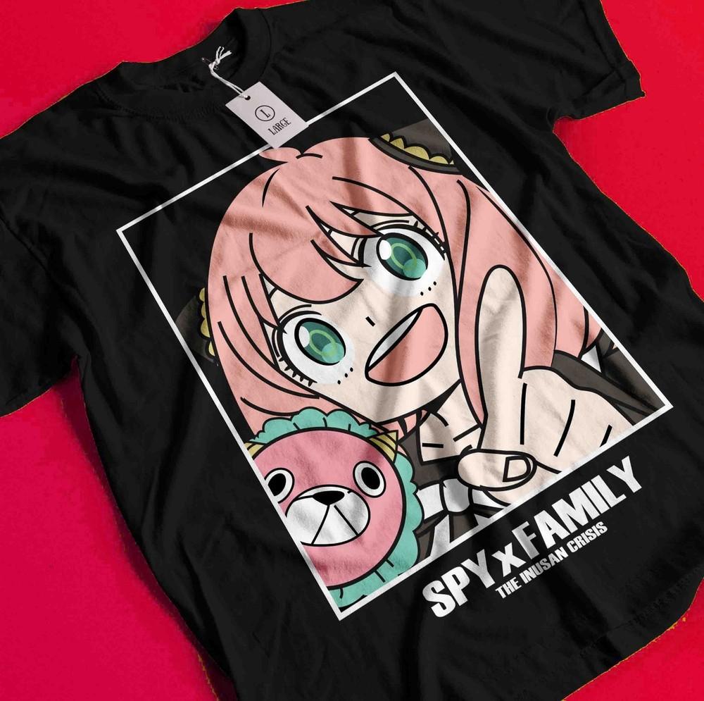 

Spy X Family T-Shirt Anya Tshirt Loid Yor Forger Shirt Bond Sylvia Tee Damian BB1654 XL