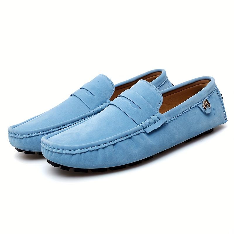 Fashion Men's Moccasins Penny Loafer Shoes, Driving Shoes, Comfy Non-slip Slip On Faux Suede Shoes, Men's Footwear, Spring And Summer