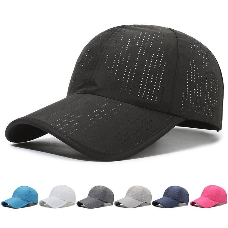 Perforated Hat Baseball Cap Sunscreen Duckbill Cap Breathable Quick Drying Hat