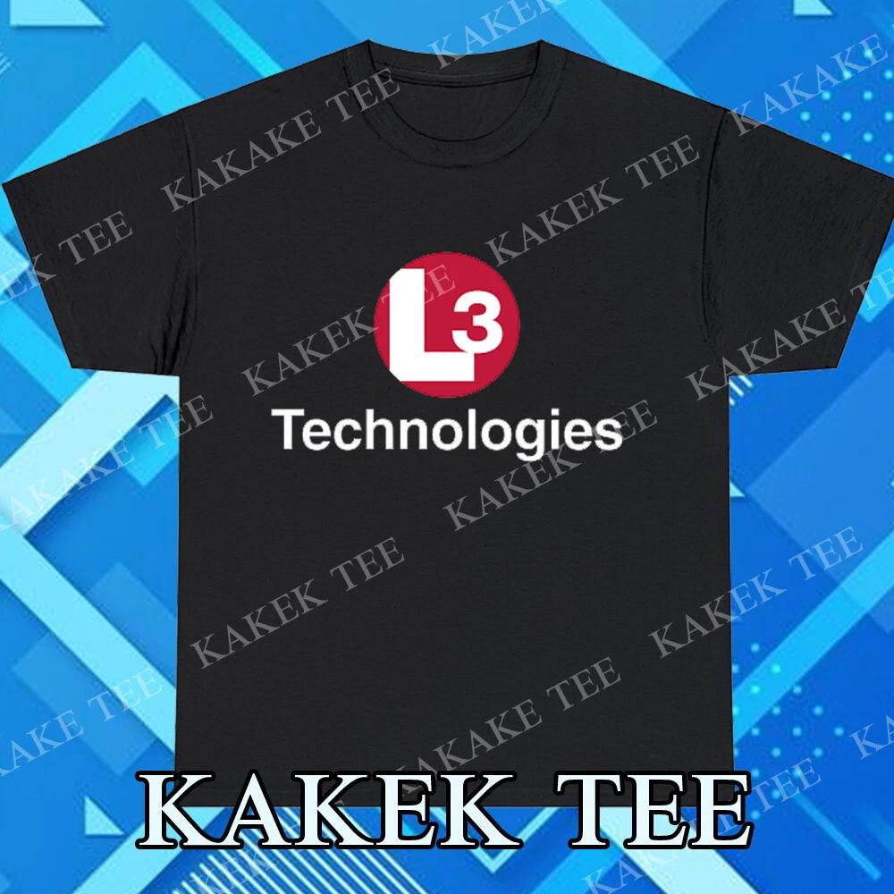 New L3 Technologies Logo T-Shirt Funny Size S to 5XL XXXL