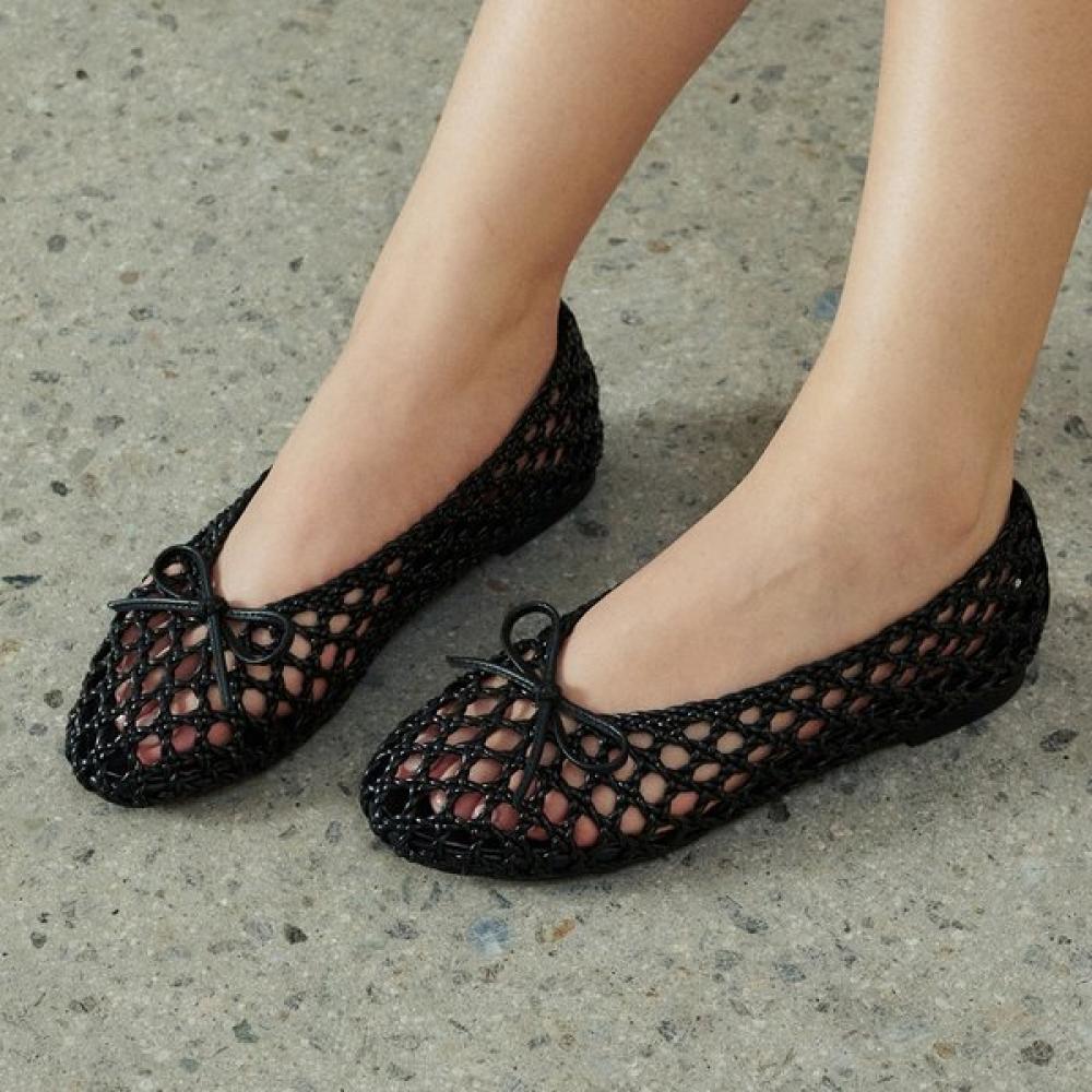

Elizabeth Stewart Ribbon Mesh Flat Ebal157148 blacks/235