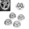 4pcs 3in Wheel Center Hub Caps Aluminum Alloy Covers 7PP601149A Replacement AccessoryTitanium Color