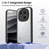 POCO X7 Armor Shockproof Phone Case For Xiaomi POCO X7 X6 X5 X3 F7 F6 M6 M7 Pro C65 C75 15 Luxury Matte Acrylic Clear Hard Cover