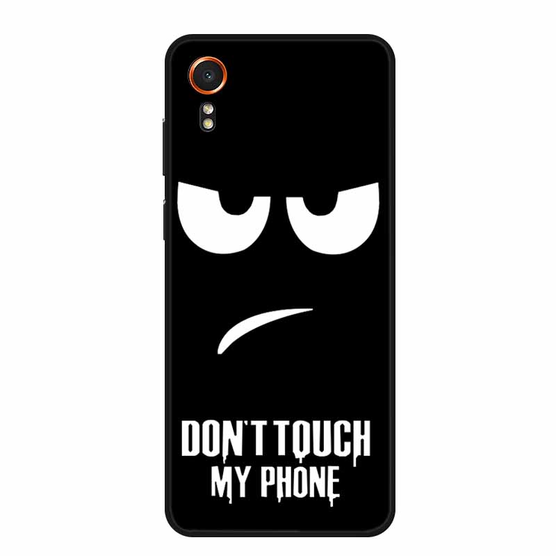 For Samsung Galaxy Xcover7 Case Black Silicone Soft Back Cover Case For Samsung Xcover 7 Phone Case Cover X Cover 7 6.6" Funda