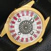 ART DECO VINTAGE REFURBISHED HAND-WINDING SWISS MENS WHITE DIAL WATCH A701158-5 R205b-a701158